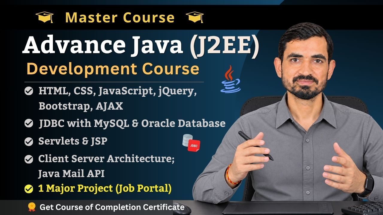 Advance Java (with 1 Project)