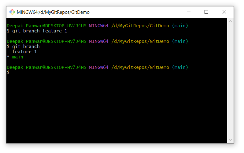 Git Branch Commands