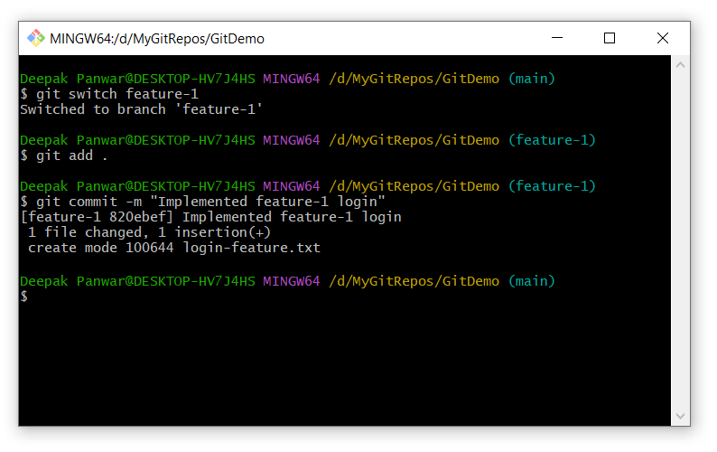 Git Branch Command